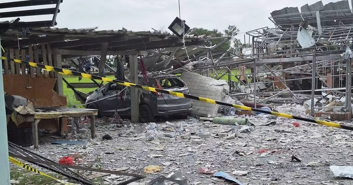 Fireworks workshop explodes in central Thailand, killing at least 9