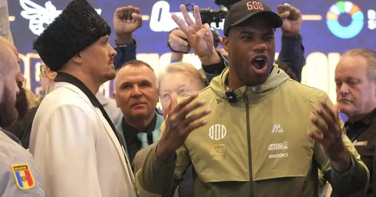 Dubois says he's 'the man' and vows to take Usyk's belts in rematch at Wembley