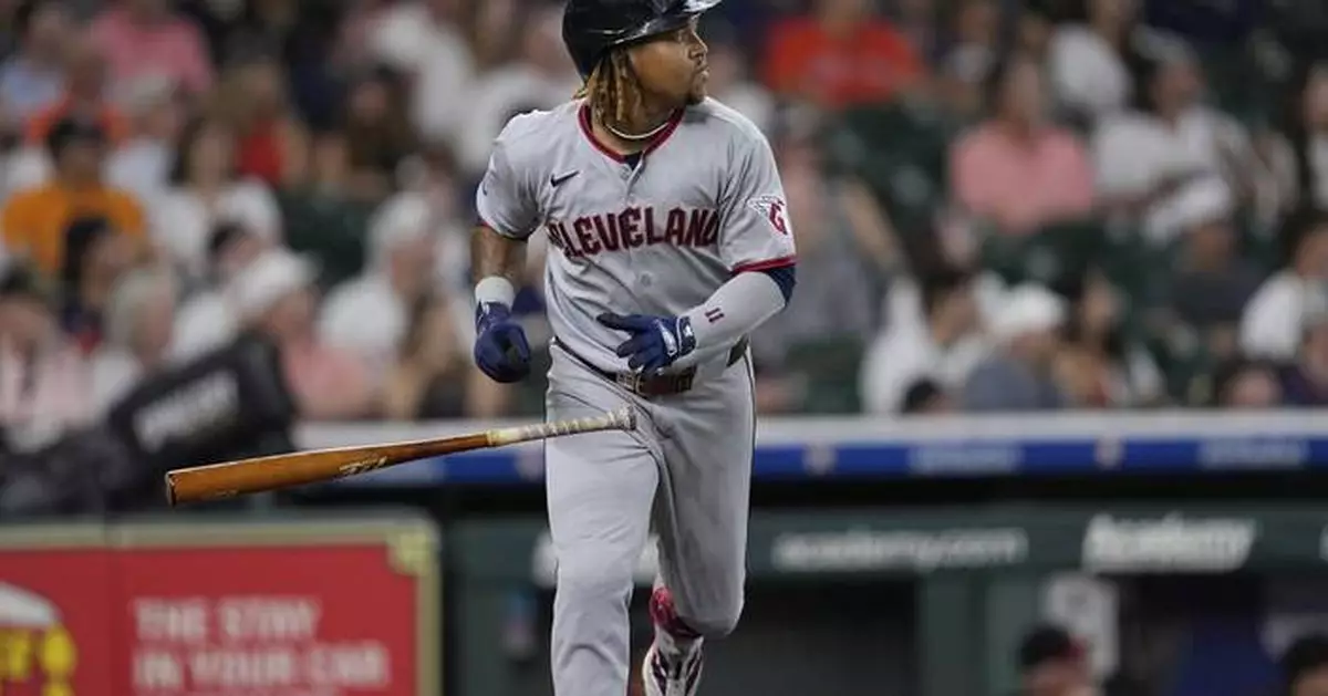 Guardians sweep Astros with back-to-back homers from Martínez and Ramírez