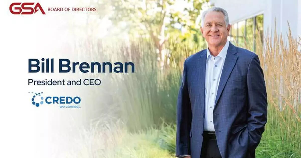Credo Chairman, President and CEO Bill Brennan Joins Global Semiconductor Alliance Board of Directors