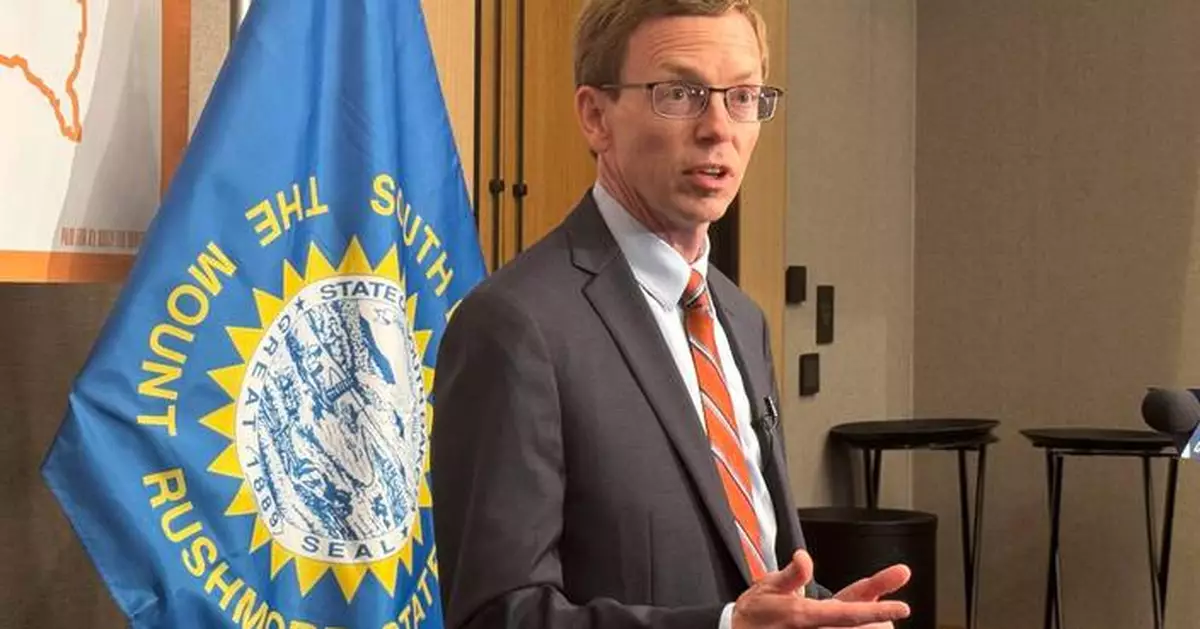 US Rep. Dusty Johnson announces he's entering race to become South Dakota governor