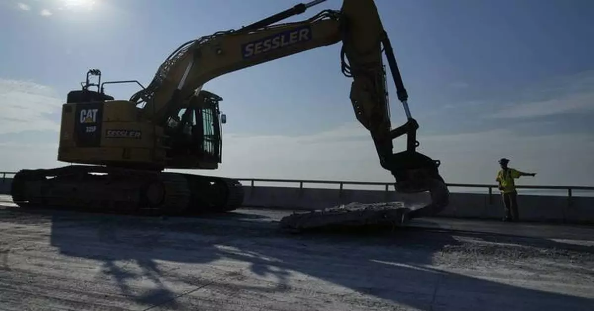 Demolition begins on last pieces of Baltimore's collapsed Francis Scott Key Bridge