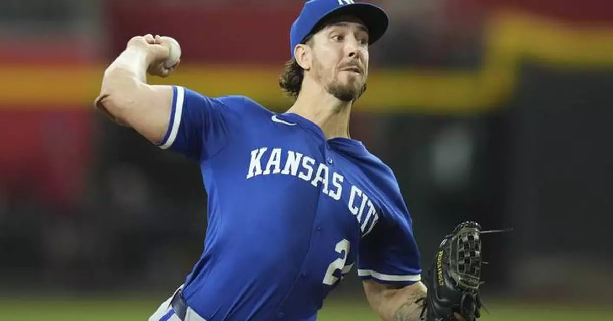 Lorenzen dominant in 7 innings, Witt homers in Royals' 4-0 win over Diamondbacks