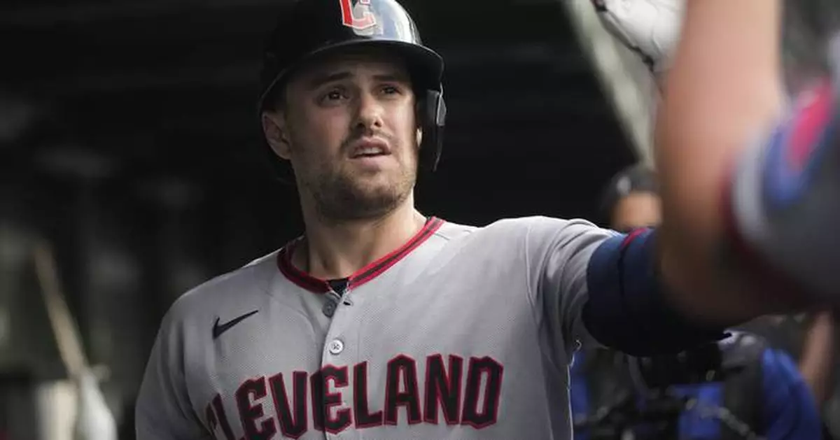 Guardians' outfielder Lane Thomas leaves game with flare up of foot pain