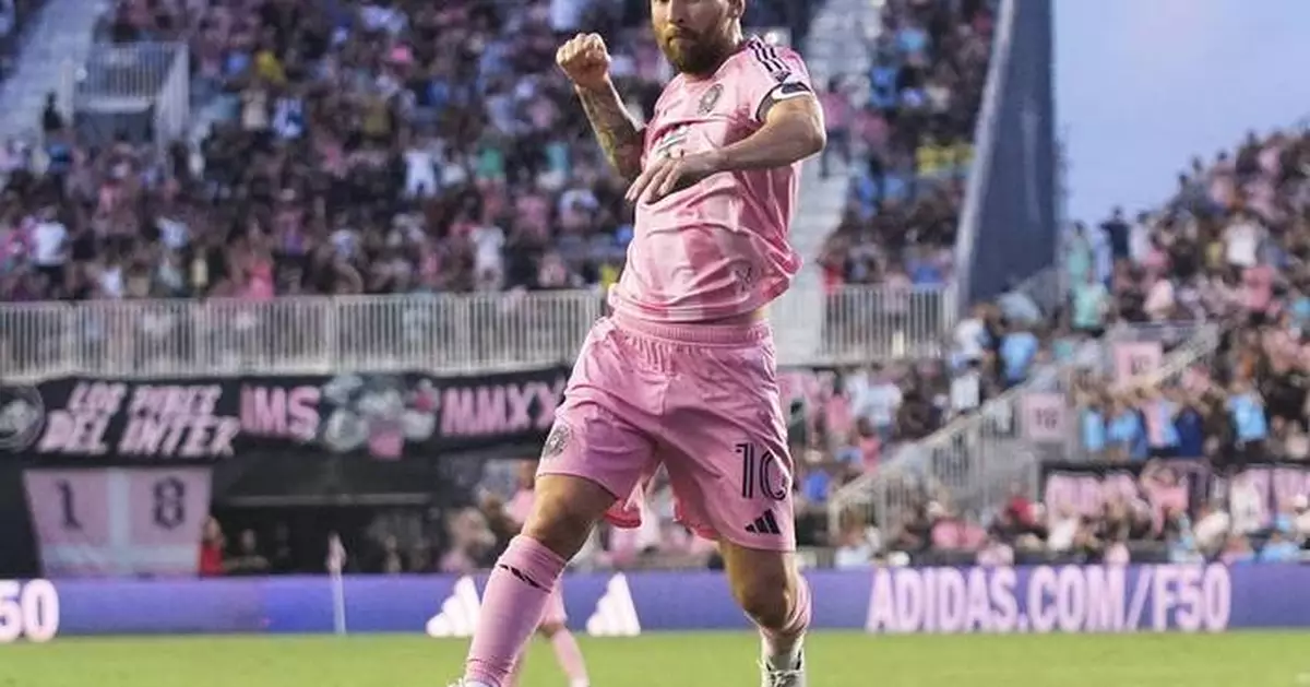 Messi has 5th straight multi-goal game as Miami snaps Nashville's unbeaten streak with 2-1 win