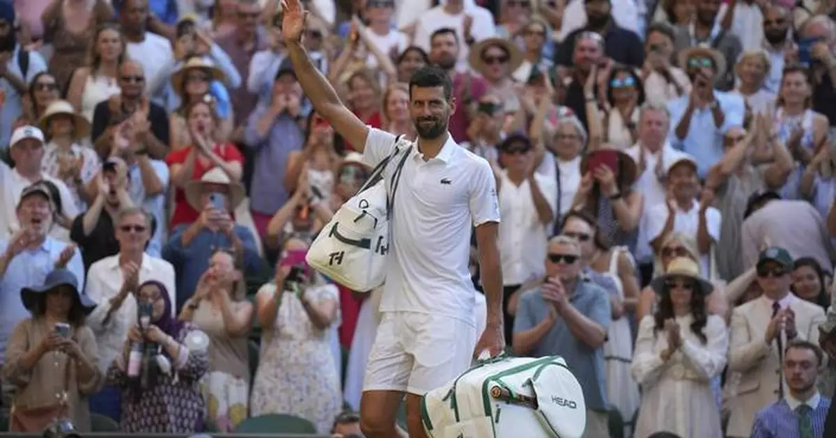 Novak Djokovic says he definitely plans to play at Wimbledon at least one more time