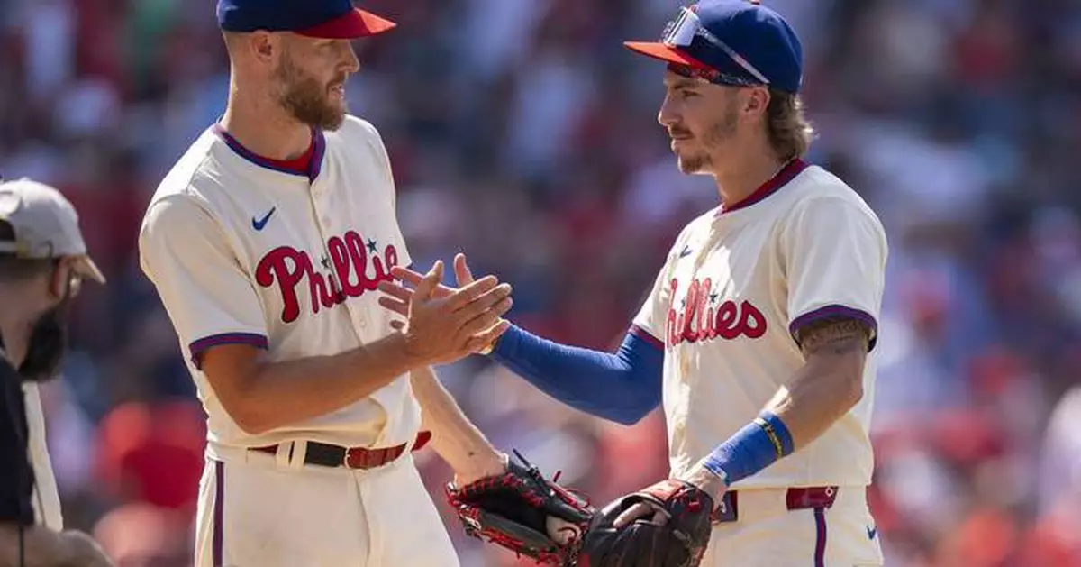 Phillies' Zack Wheeler throws 1-hitter for his first complete game since 2021
