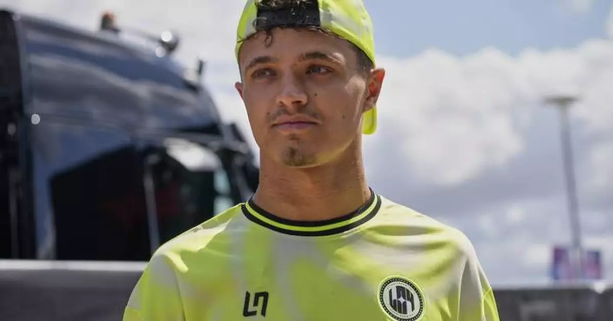 The Landostand makes Silverstone glow as Lando Norris targets British GP victory