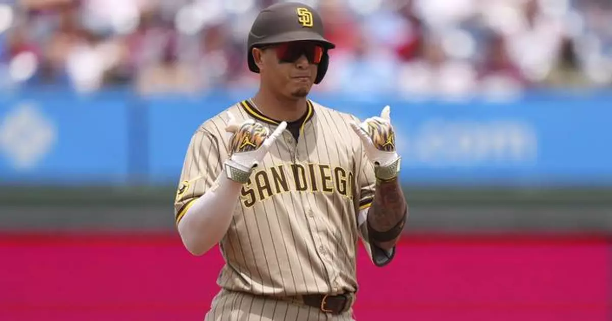 Pivetta wins 9th game in career year for Padres, Machado has 3 RBIs in 6-4 win over Phillies