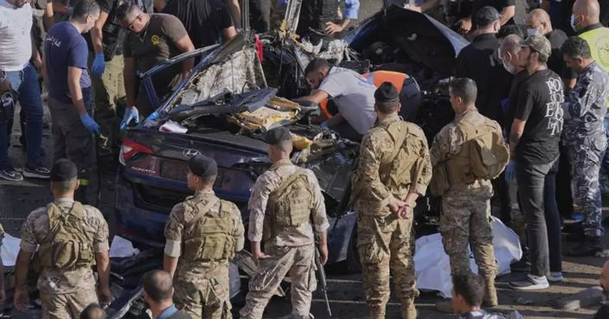 Israeli drone strike kills 1, injures 3 near Beirut