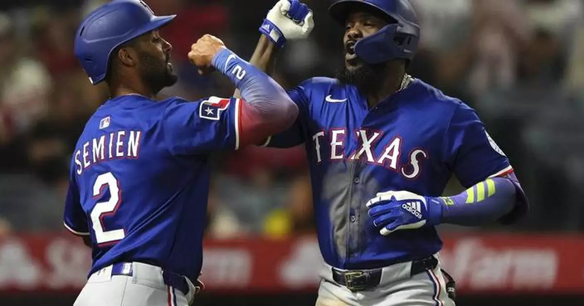Semien and Seager propel Rangers to 11-4 blowout of Angels