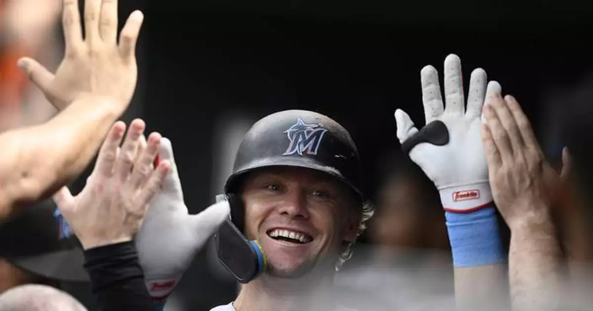 Marlins outfielder Kyle Stowers returns to Baltimore and has career day of 3 HRs, 6 RBIs