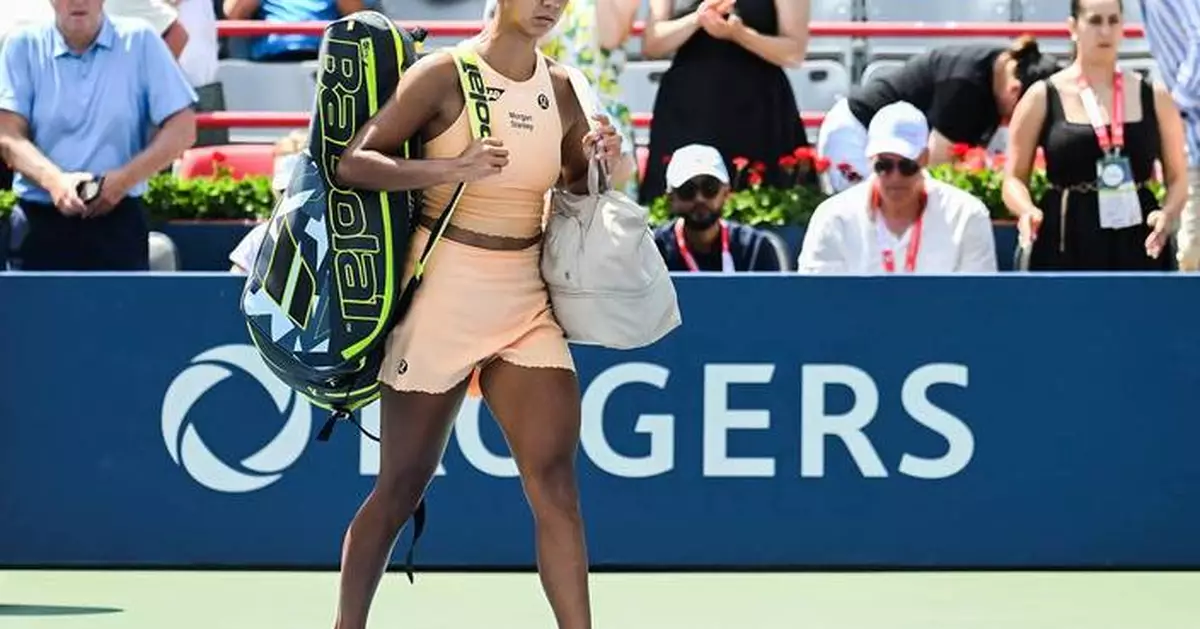 Fernandez criticizes schedule after losing in Montreal in quick return after Washington title