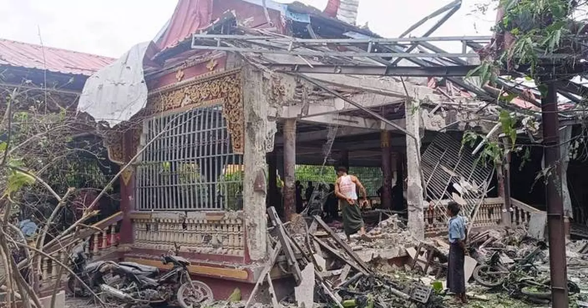 At least 23 dead after airstrike on Buddhist monastery in Myanmar