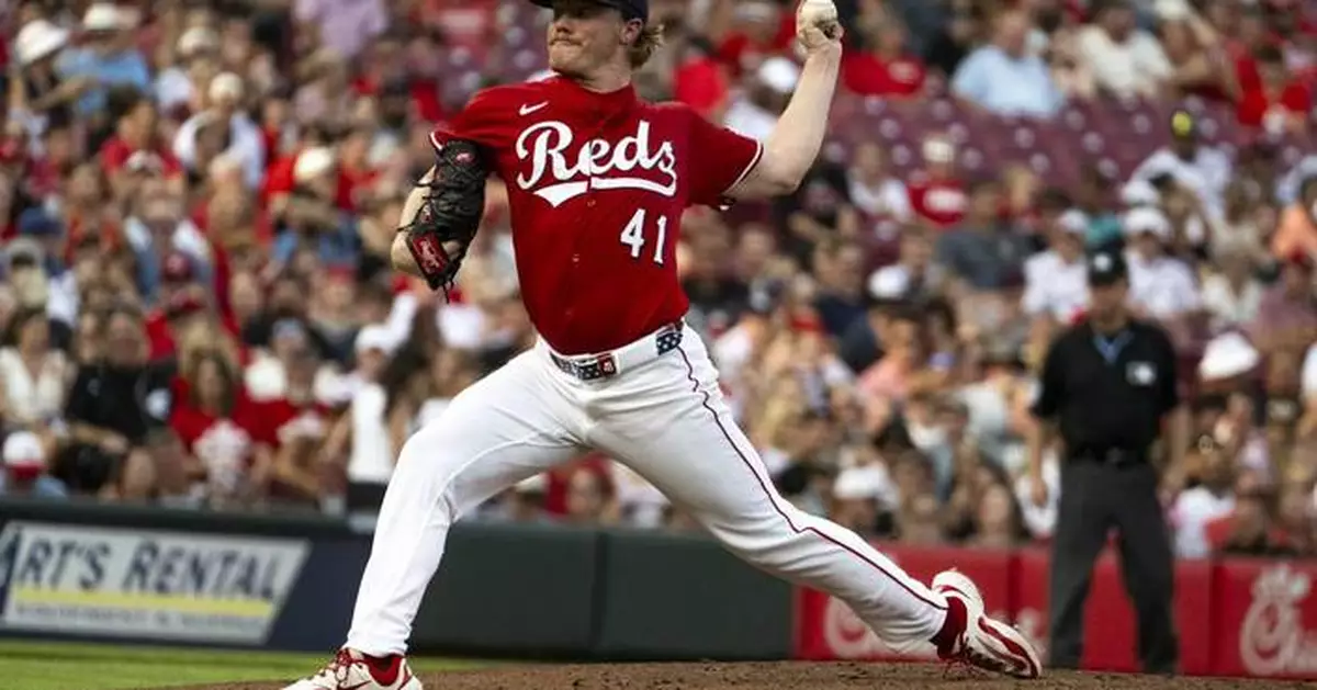 De La Cruz's clutch single lifts Reds to 6-2 win over the Rays