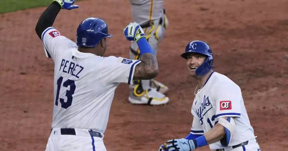 Perez and Caglianone power Royals to 4-3 win over Pirates for 3-game sweep