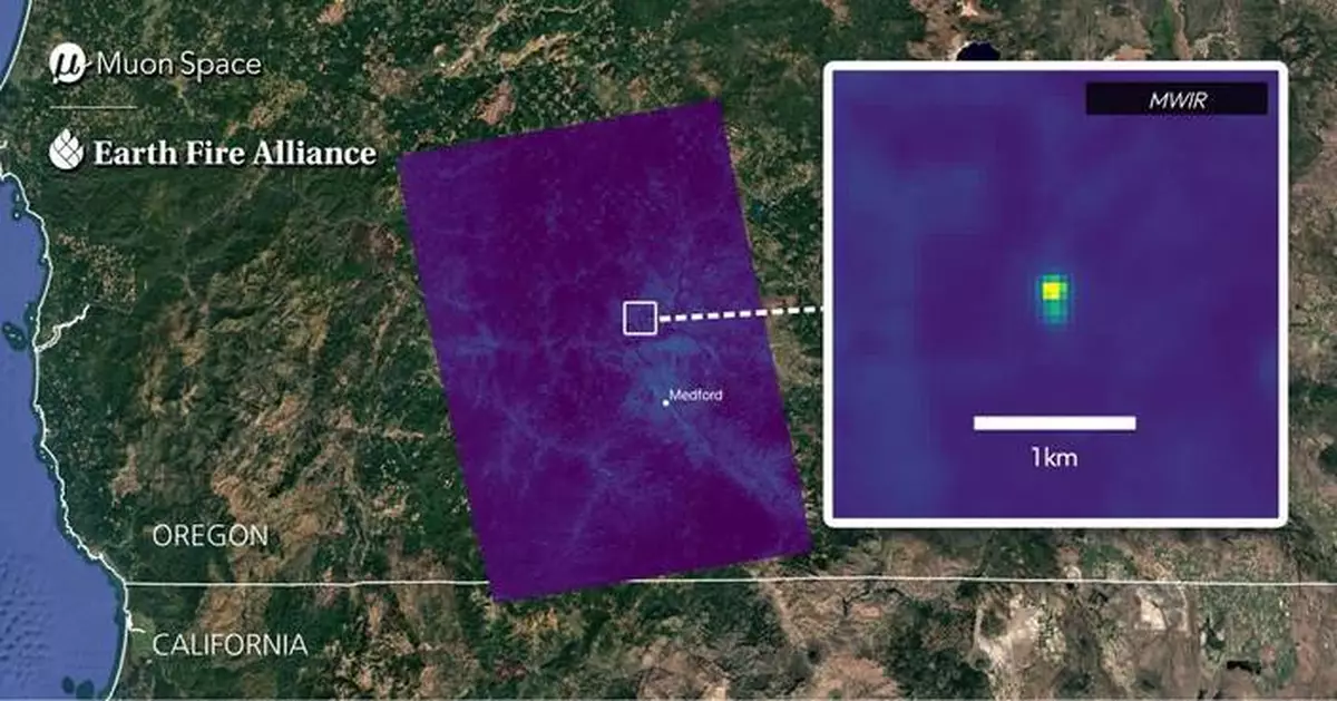 Earth Fire Alliance Releases First Wildfire Images from FireSat Protoflight