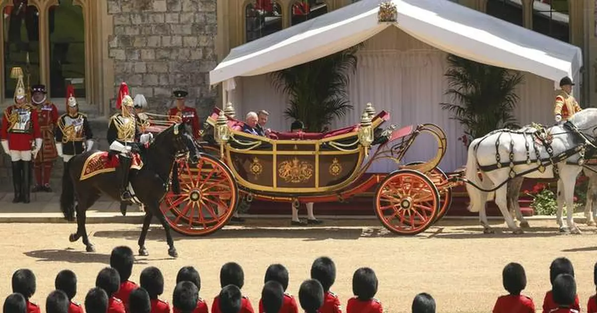 Pomp, pageantry and politesse greet French President Macron in display of British royals' soft power