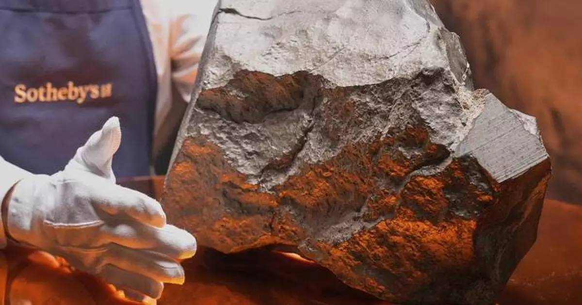 The biggest piece of Mars on Earth is going up for auction in New York