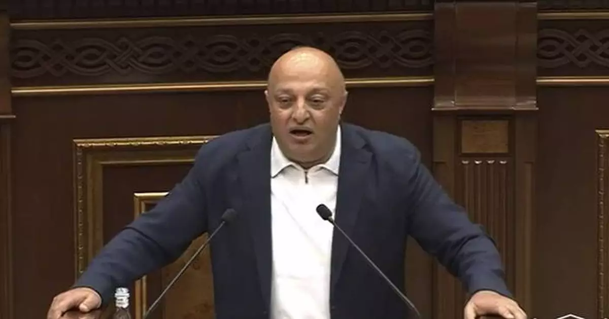 Armenian lawmakers brawl as the government cracks down on its political opponents