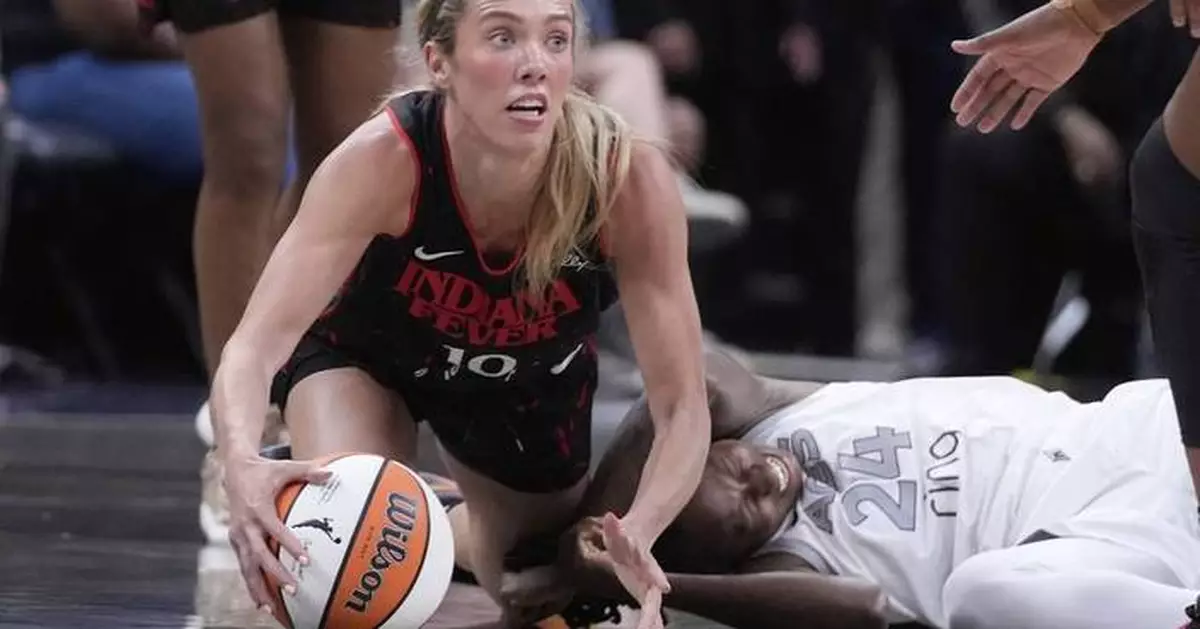 Kelsey Mitchell scores 21 points and Fever beat Aces 80-70 without Caitlin Clark