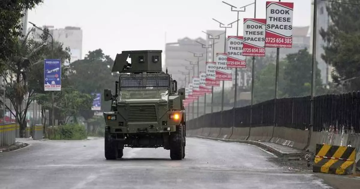 Kenya's president says 'enough is enough' and vows to end anti-government protests