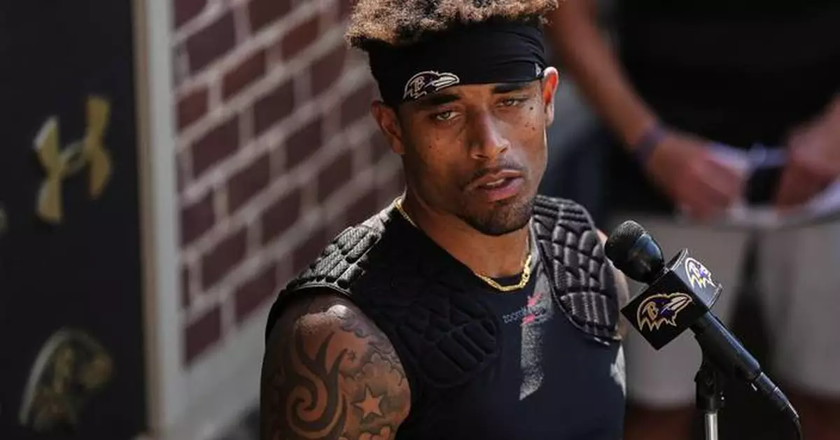 Lamar Jackson and Jaire Alexander reunite at Ravens camp. They were teammates at Louisville