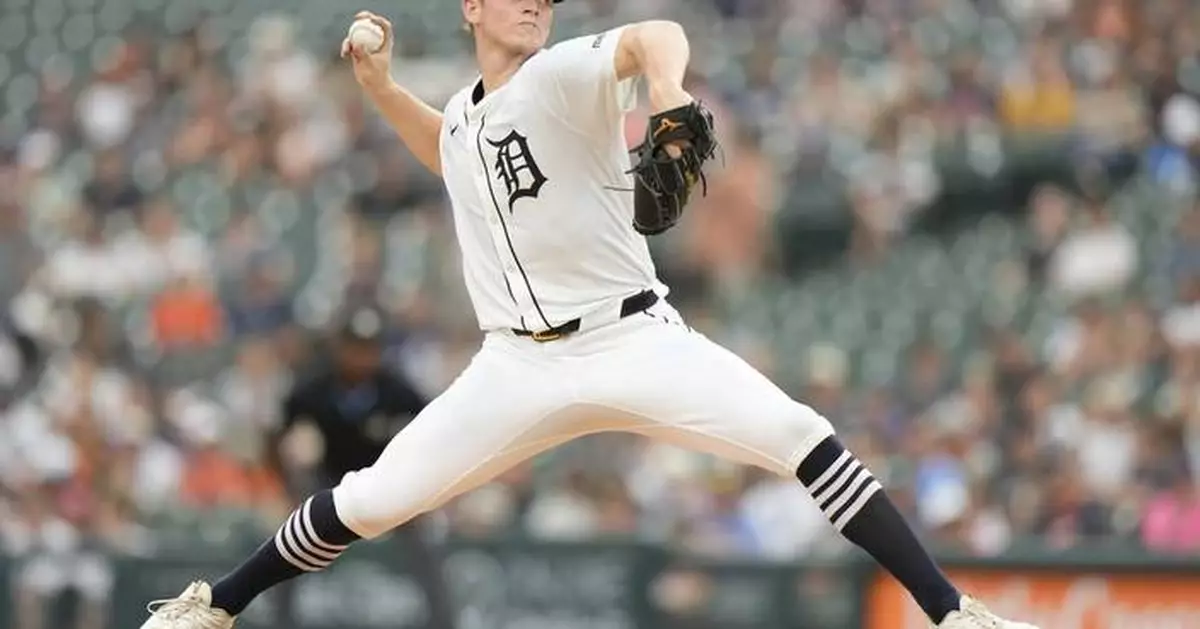 Troy Melton throws 7 scoreless innings in 2nd career start as Tigers beat Diamondbacks 5-1