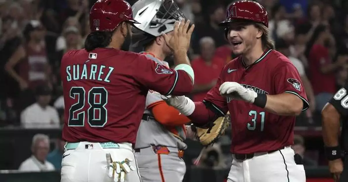 McCarthy, Gurriel go deep as D-backs hit 4 homers in 8-2 win over the sliding Giants