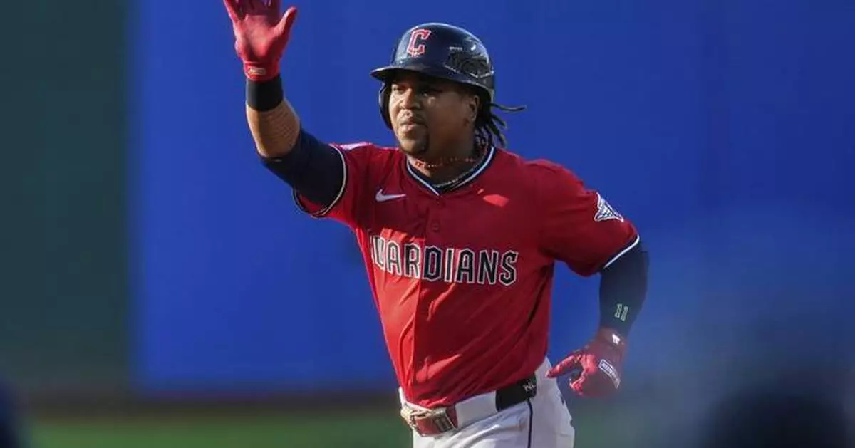 José Ramírez's 3-run homer sparks Guardians' 10-5 win over Orioles