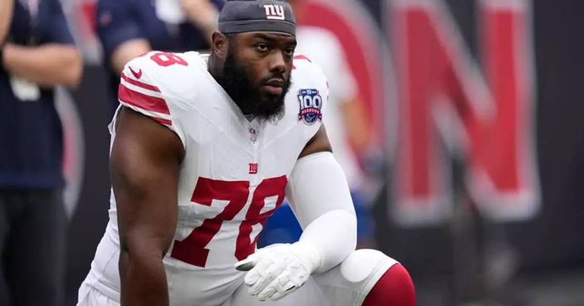 Giants put tackle Andrew Thomas on PUP list, sign safety K'Von Wallace on eve of training camp