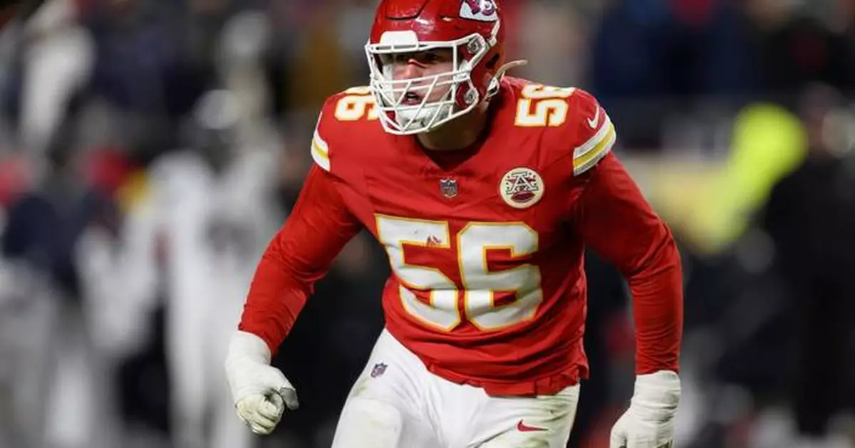 Chiefs and defensive end George Karlaftis agree to 4-year, $93M contract, AP source says