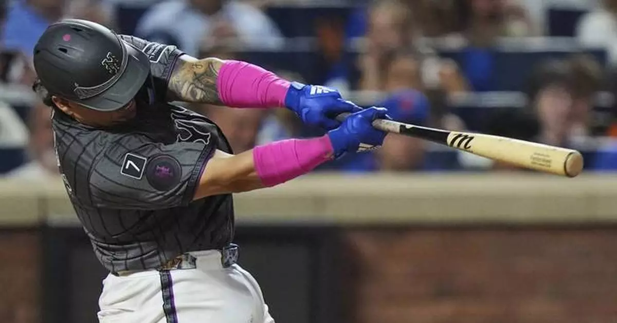 Alvarez's homer helps Mets come back to beat Angels again, 3-2