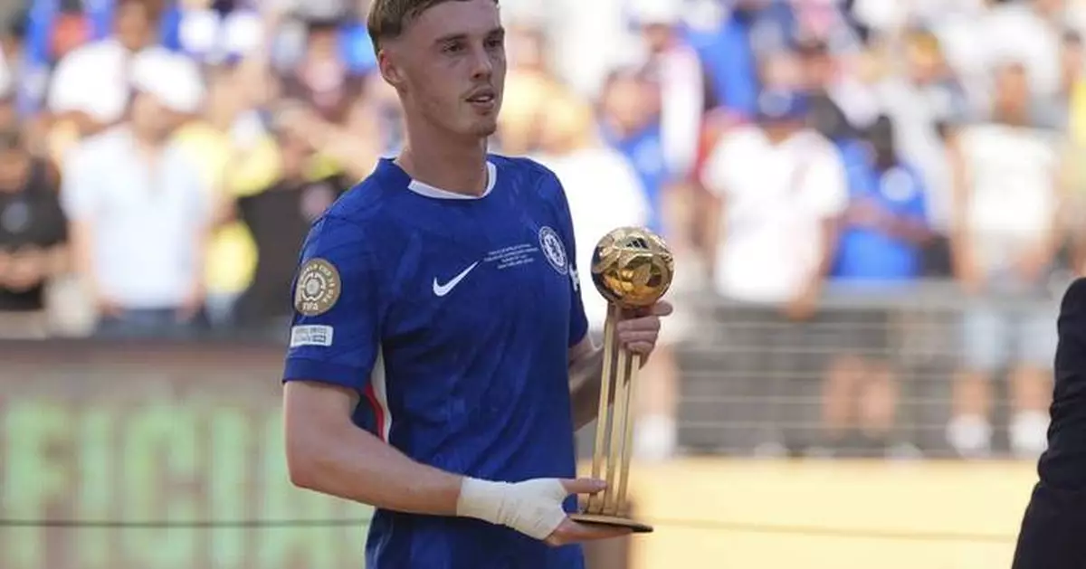 Chelsea's Cole Palmer wins Golden Ball as top player at Club World Cup