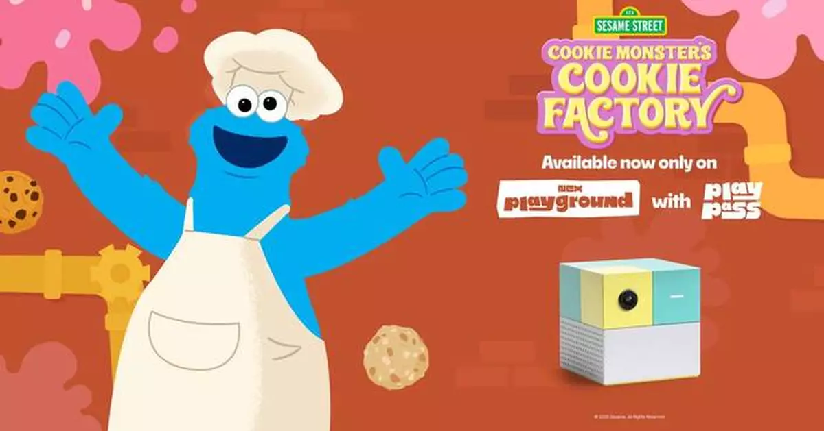 Cookie Monster’s Cookie Factory Opens for Play on Nex Playground