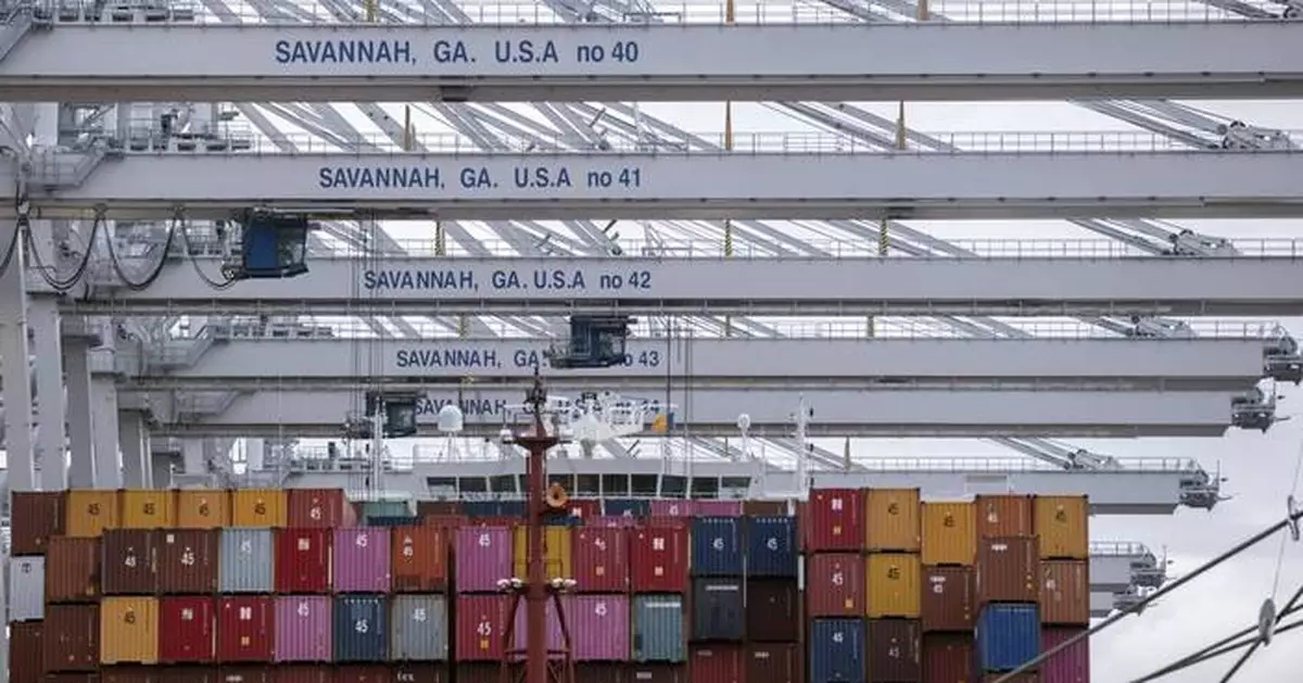 Cargo surge amid tariff turmoil drives the Port of Savannah to its 2nd busiest year