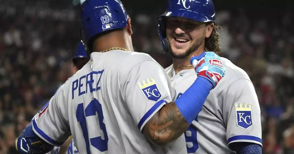 Vinnie Pasquantino has 2 HRs, career high 6 RBIs to lift Royals over Diamondbacks 9-3