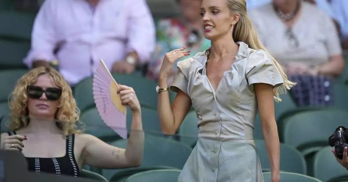 Who is Morgan Riddle? A fashion influencer at Wimbledon who attends boyfriend Taylor Fritz's matches