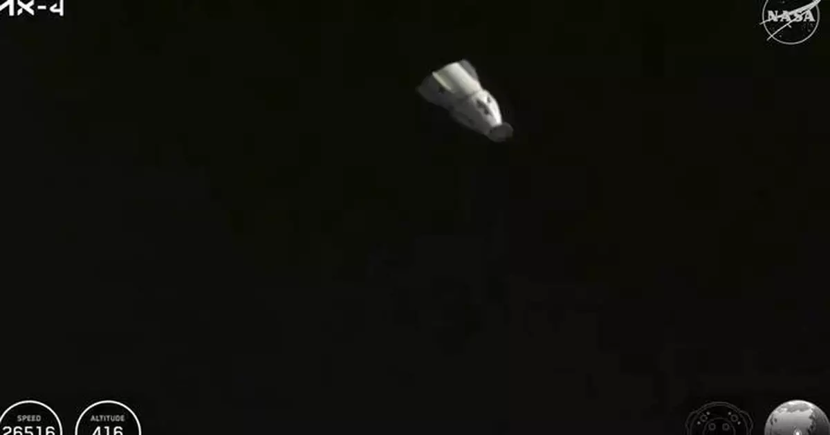 Astronauts from India, Poland and Hungary head back to Earth after private space station mission