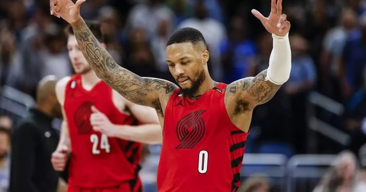 Injured Damian Lillard is grateful to be 'back home' with the Trail Blazers