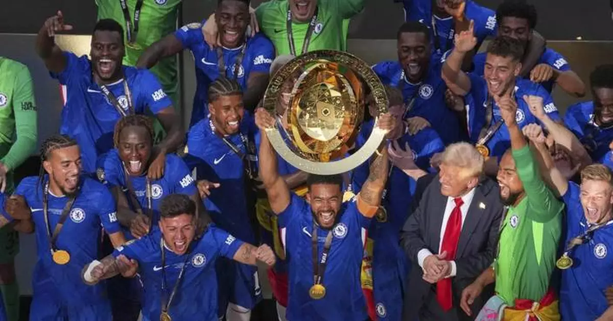 Chelsea's Cole Palmer surprised to share Club World Cup podium spotlight with Donald Trump