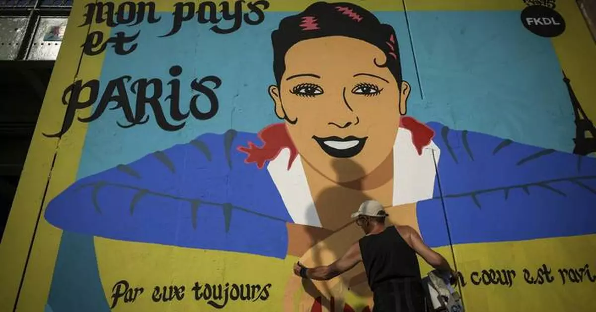 Paris unveils mural of Josephine Baker to honor her legacy
