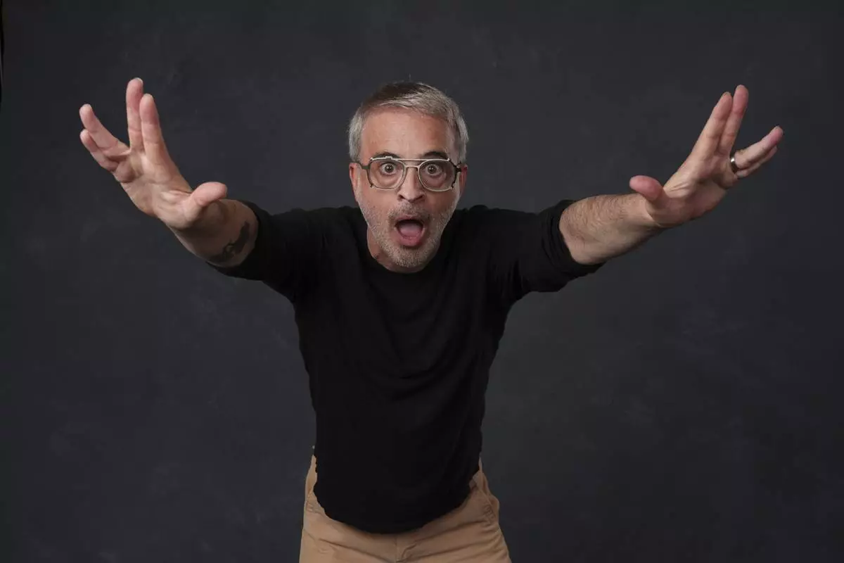 Alex Kurtzman poses for a portrait to promote "Star Trek: Starfleet Academy" during Comic-Con International on Saturday, July 26, 2025, in San Diego. (AP Photo/Chris Pizzello)