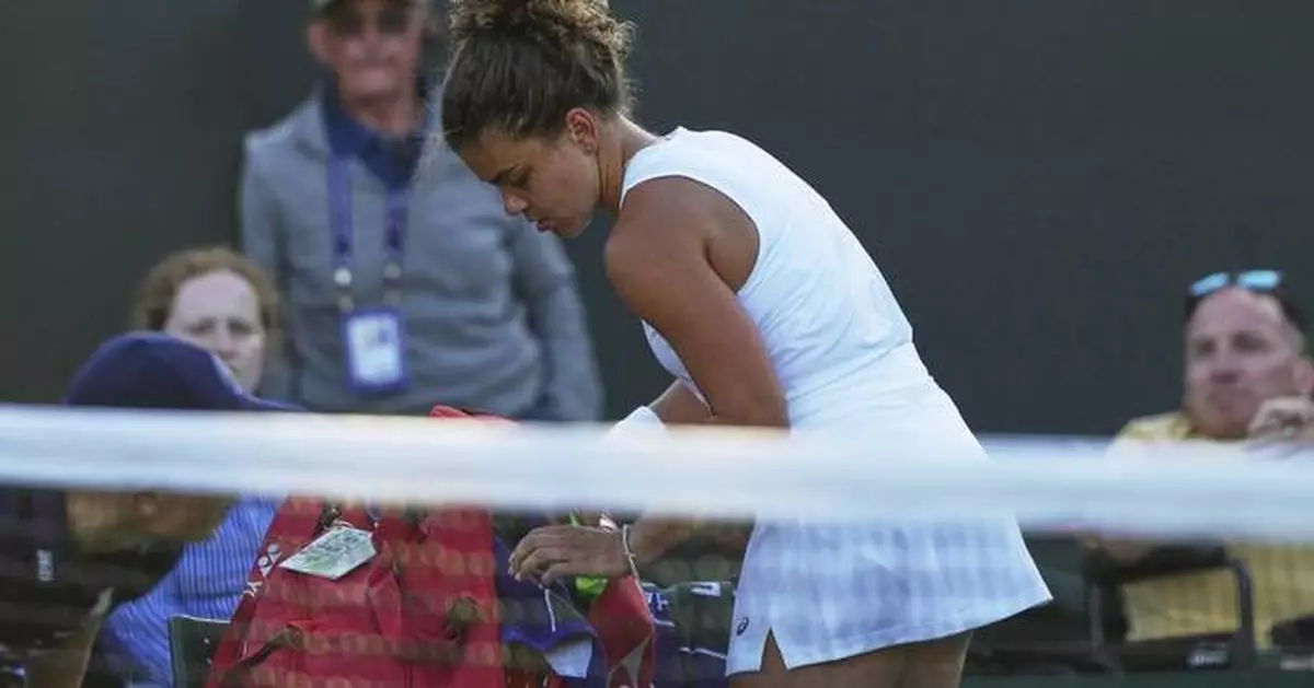 Seeds keep tumbling at Wimbledon as No. 4 Paolini loses to Rakhimova in second round