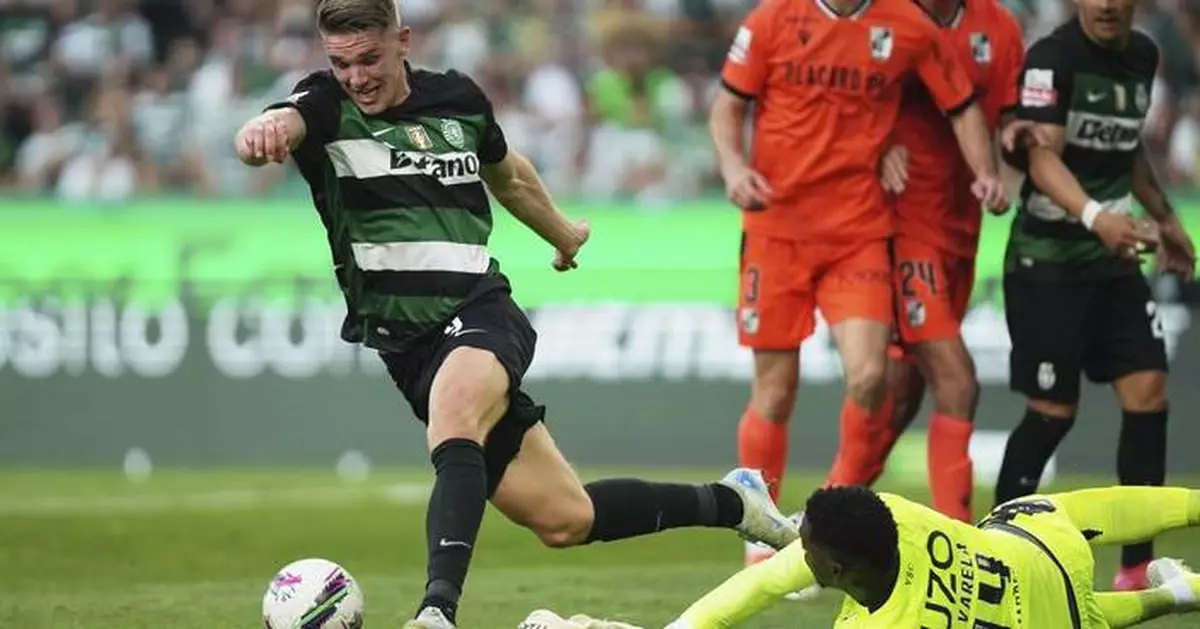 Arsenal signs Sweden striker Viktor Gyokeres from Sporting Lisbon