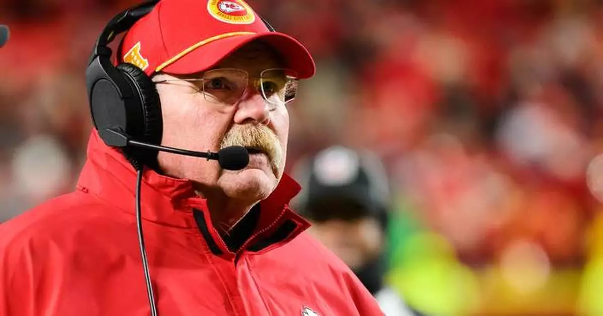 Andy Reid is voted the NFL's top head coach by AP writers