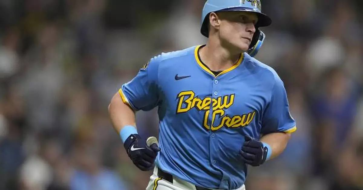 Yelich, Vaughn homers help power Brewers to an 8-3 win over the Nationals