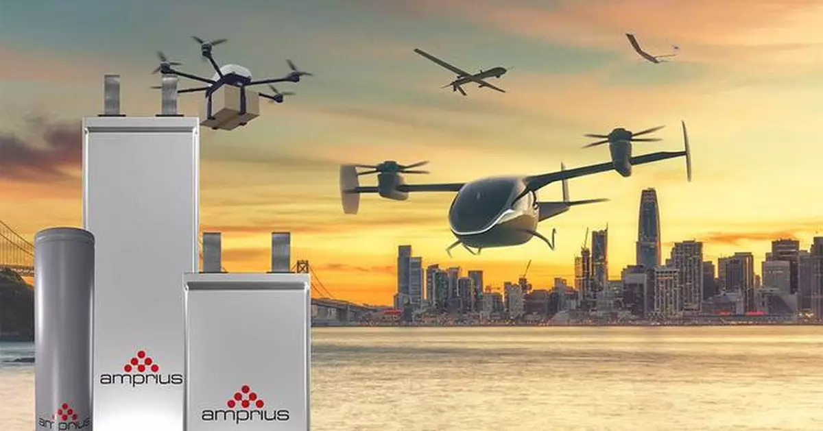 Amprius Ships High-Performance SiCore Cells to Multiple Drone Customers from U.S. Pilot Line