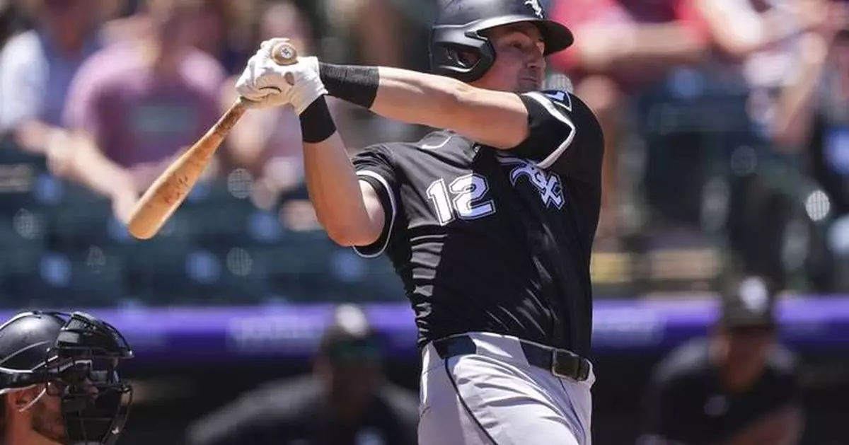 Colson Montgomery makes his home debut with the Chicago White Sox