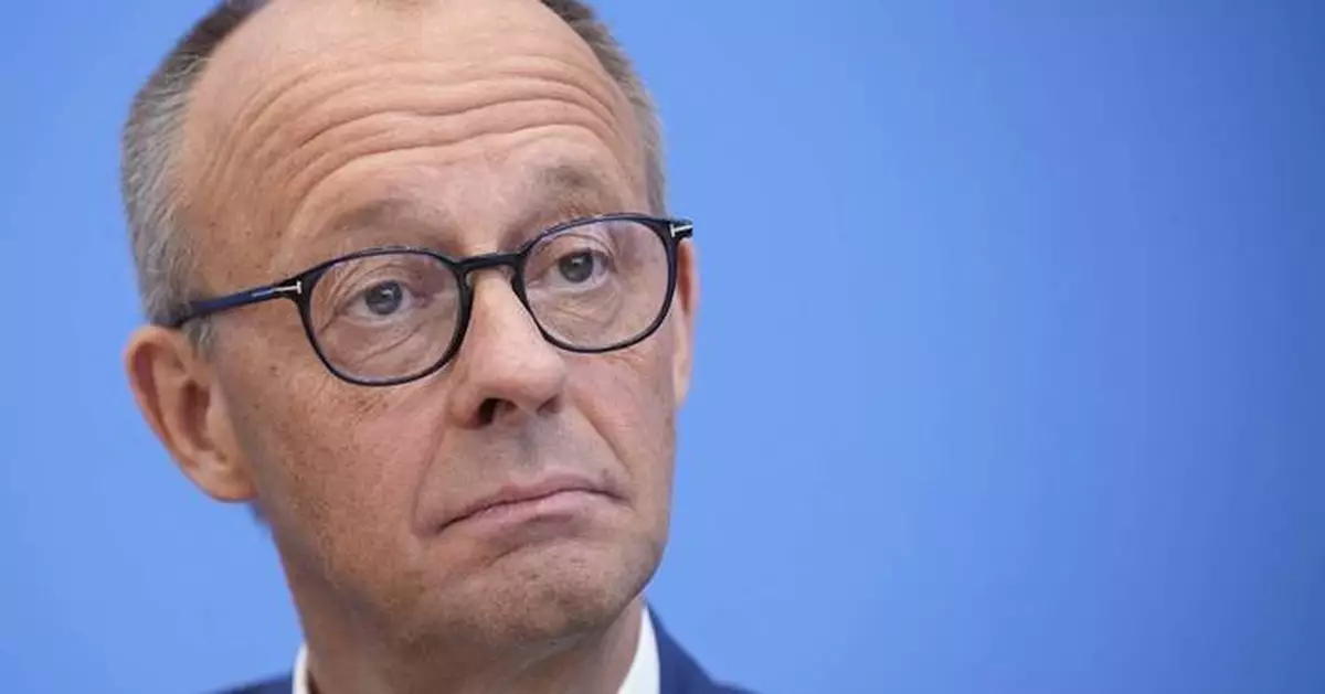 German leader Merz says his government has a 'stable foundation' despite a dispute